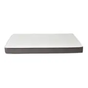 COLCHÃO DE ESPUMA DUO DE CASAL 1,38 M X 1,88 M X 16 CM TATOU GULDI - CINZA/BRANCO - Foto 5