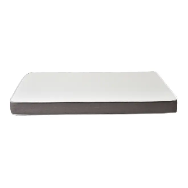 COLCHÃO DE ESPUMA DUO DE CASAL 1,38 M X 1,88 M X 16 CM TATOU GULDI - CINZA/BRANCO - Foto 5