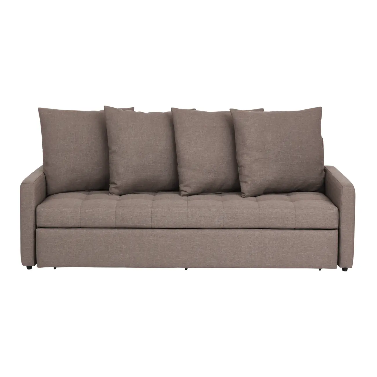 SOFÁ-CAMA 3 LUGARES SIDE - BEGE - Foto 1