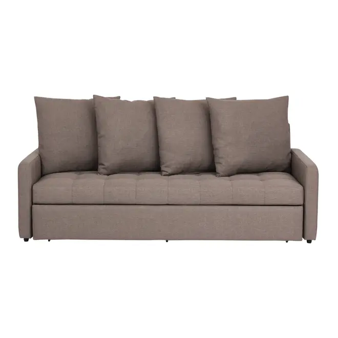 SOFÁ-CAMA 3 LUGARES SIDE - BEGE - Foto 1