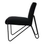 POLTRONA LEANING - PRETO/PRETO - Foto 3