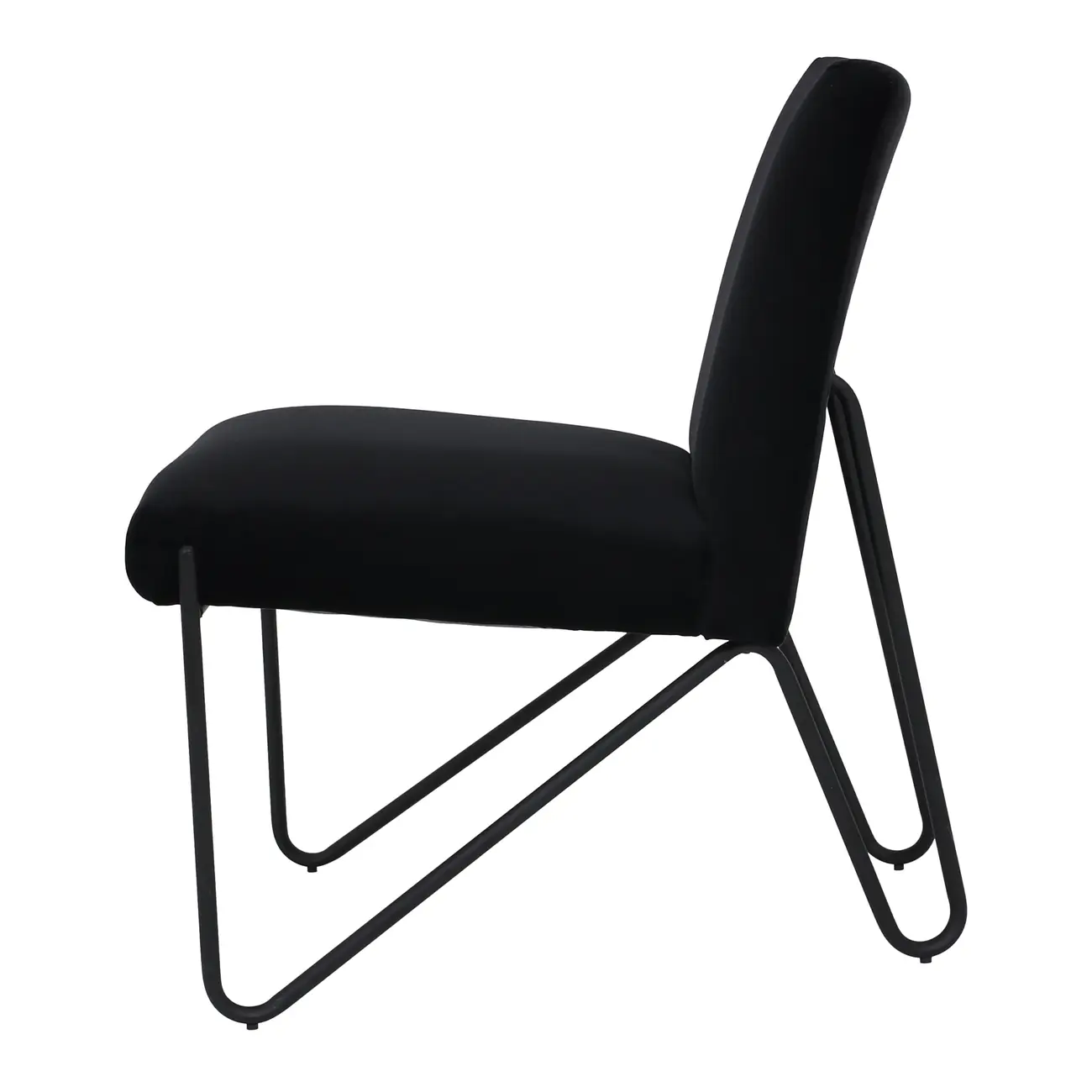 POLTRONA LEANING - PRETO/PRETO - Foto 3