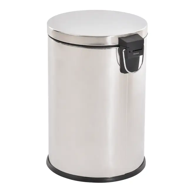 LIXEIRA 3 L MALDEN - INOX/PRETO - Foto 4