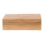 CAIXA DECORATIVA 20 CM X 12 CM X 6 CM CAFEZAL - KAFE MADEIRA - Foto 3