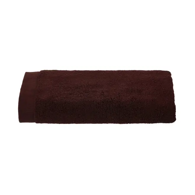 TOALHA DE ROSTO 90 CM X 48 CM CUSHY - MARROM DE LEI - Foto 2