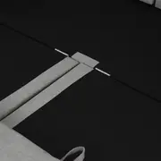 SOFÁ-CAMA 2 LUGARES ORIGAMI - CINZA/TAUARI - Foto 18