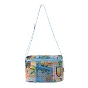 BOLSA TÉRMICA SAUDADE TROPICAL - AZUL/MULTICOR - Foto 1