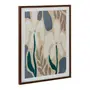 QUADRO II 50 CM X 40 CM FLORA - CASTANHO/ENGLISH GREEN - Foto 2