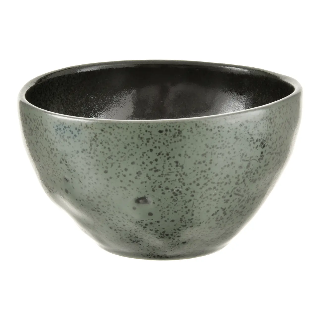 TIGELA 13 CM GEO ORGÂNICO - VERDE ESCURO/PRETO - Foto 2
