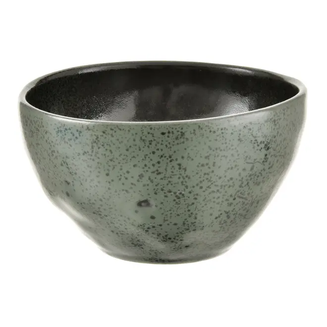 TIGELA 13 CM GEO ORGÂNICO - VERDE ESCURO/PRETO - Foto 2