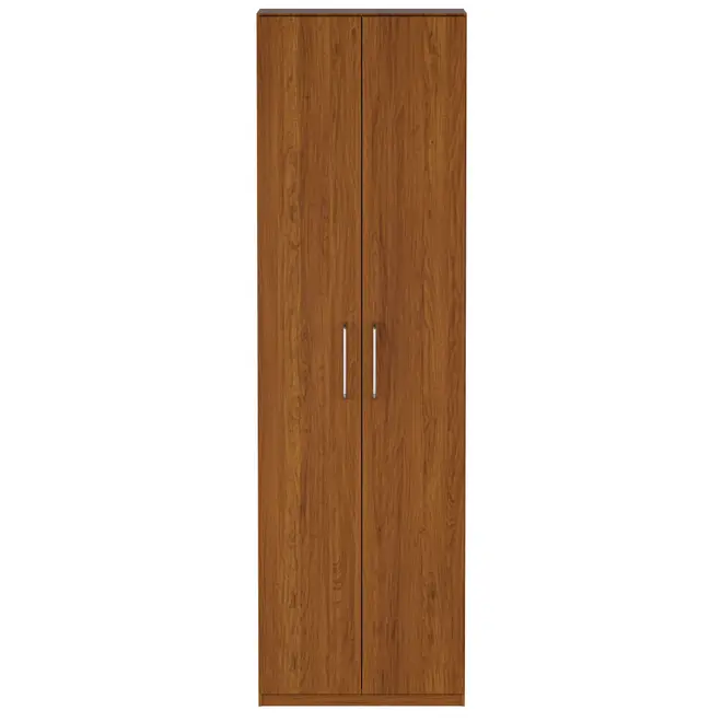 GUARDA-ROUPA 2 PORTAS 5 PRATELEIRAS 35 MAXIMUS - FREIJÓ - Foto 15