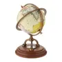 ADORNO GLOBO 23 CM EXPLORER - ENCERADO CASTANHO/OURO VELHO - Foto 4