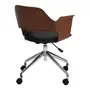 CADEIRA HOME OFFICE SEAGULL - NOZES/PRETO - Foto 4