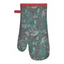 KIT AVENTAL COM LUVA DE FORNO HOHO HOME - VERMELHO HINDU/ENGLISH GREEN - Foto 4