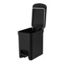 LIXEIRA COM PEDAL 6 L TRIUM - PRETO - Foto 5