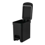 LIXEIRA COM PEDAL 6 L TRIUM - PRETO - Foto 5