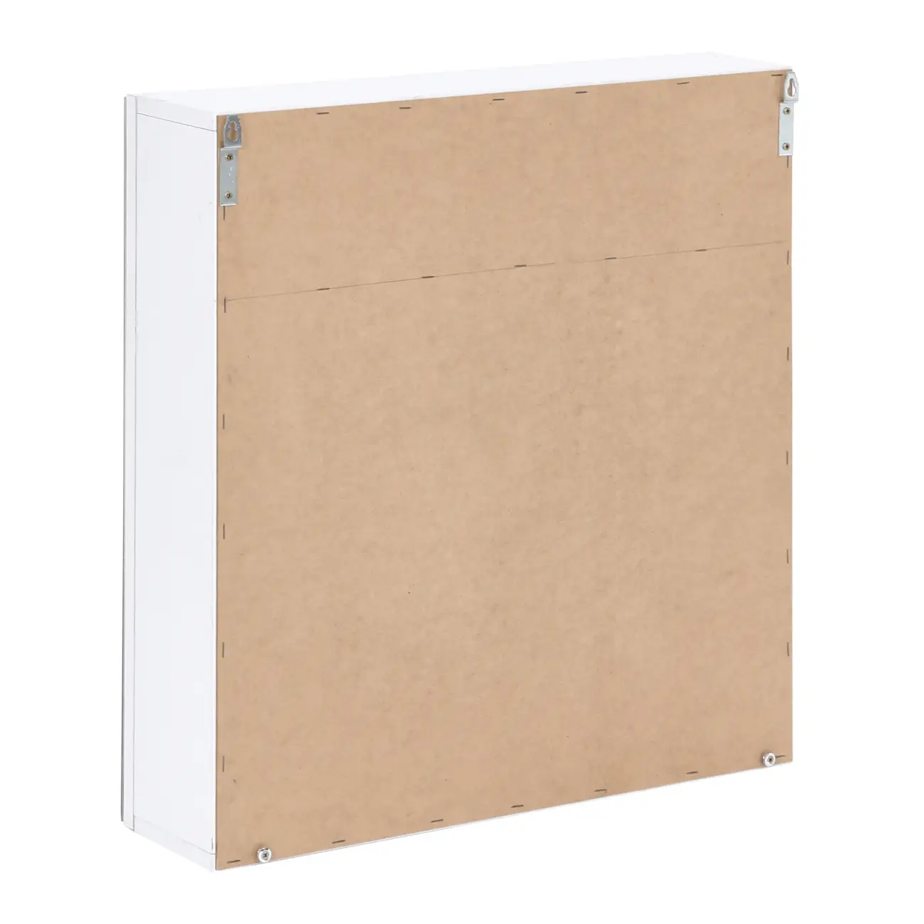 ARMÁRIO DE BANHEIRO COM ESPELHO 1 PORTA 60 CM X 62 CM LINED UP - BRANCO/PRATA - Foto 7