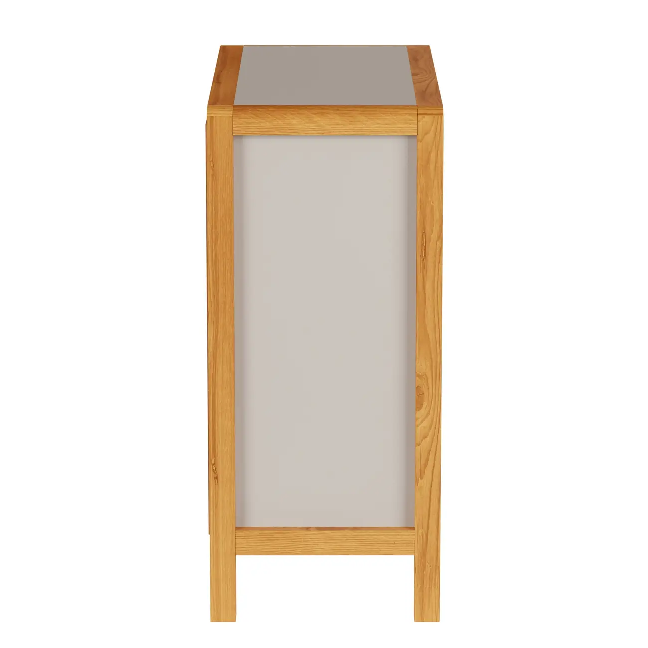CÔMODA 4 GAVETAS 90 CM X 45 CM KANT - CAMELO/AMÊNDOA - Foto 22
