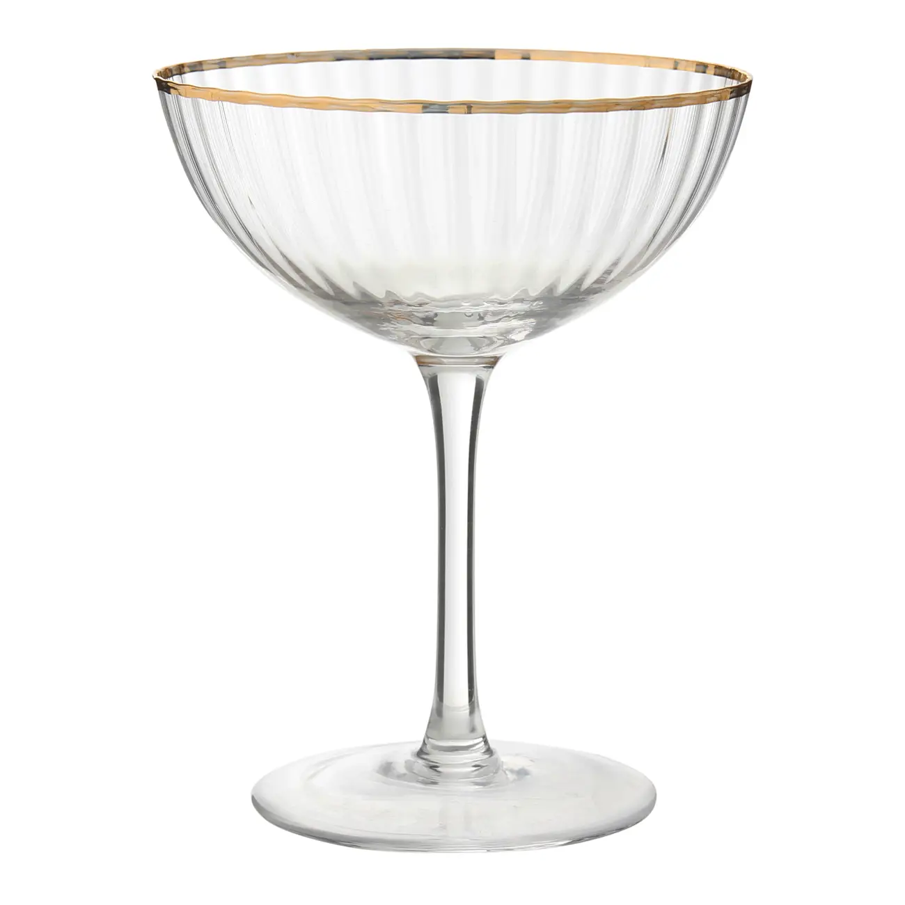 TAÇA COQUETEL 250 ML RUTILO DOURADO - INCOLOR/OURO - Foto 3