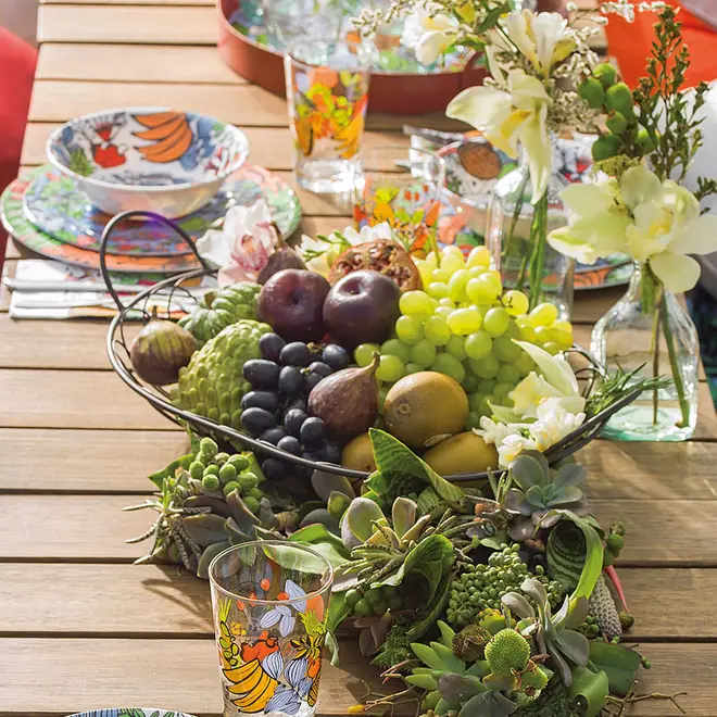FRUTEIRA DE MESA 30 CM BARN SERENITY - CASTANHO - Foto 4