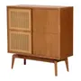 BUFFET 2 PORTAS 1,06 M X 1,07 M COM PALHINHA ARES - TAUARI/FIBRA CLARA - Foto 5