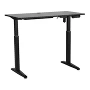 MESA REGULÁVEL ELÉTRICA 1,20 M X 60 CM ERGO - PRETO/PRETO - Foto 5
