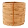 CESTO 18 CM X 18 CM  X 18 CM MUMBA - FIBRA CLARA - Foto 3