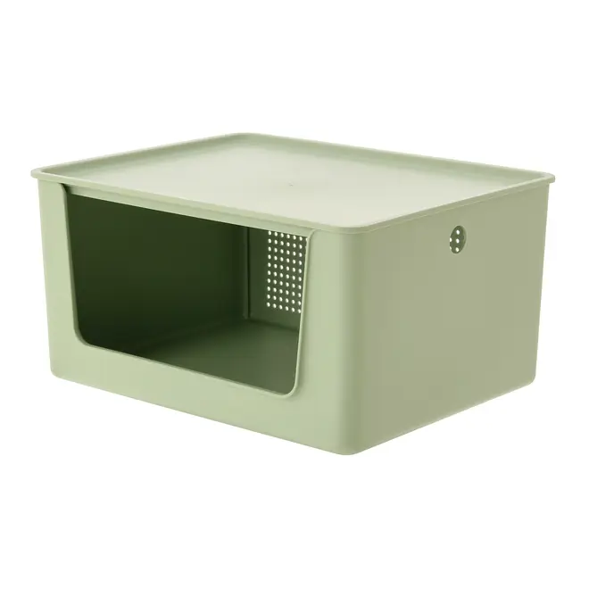 CAIXA ORGANIZADORA 34 CM X 27 CM X 17 CM KEEPFULL - SÁLVIA - Foto 2