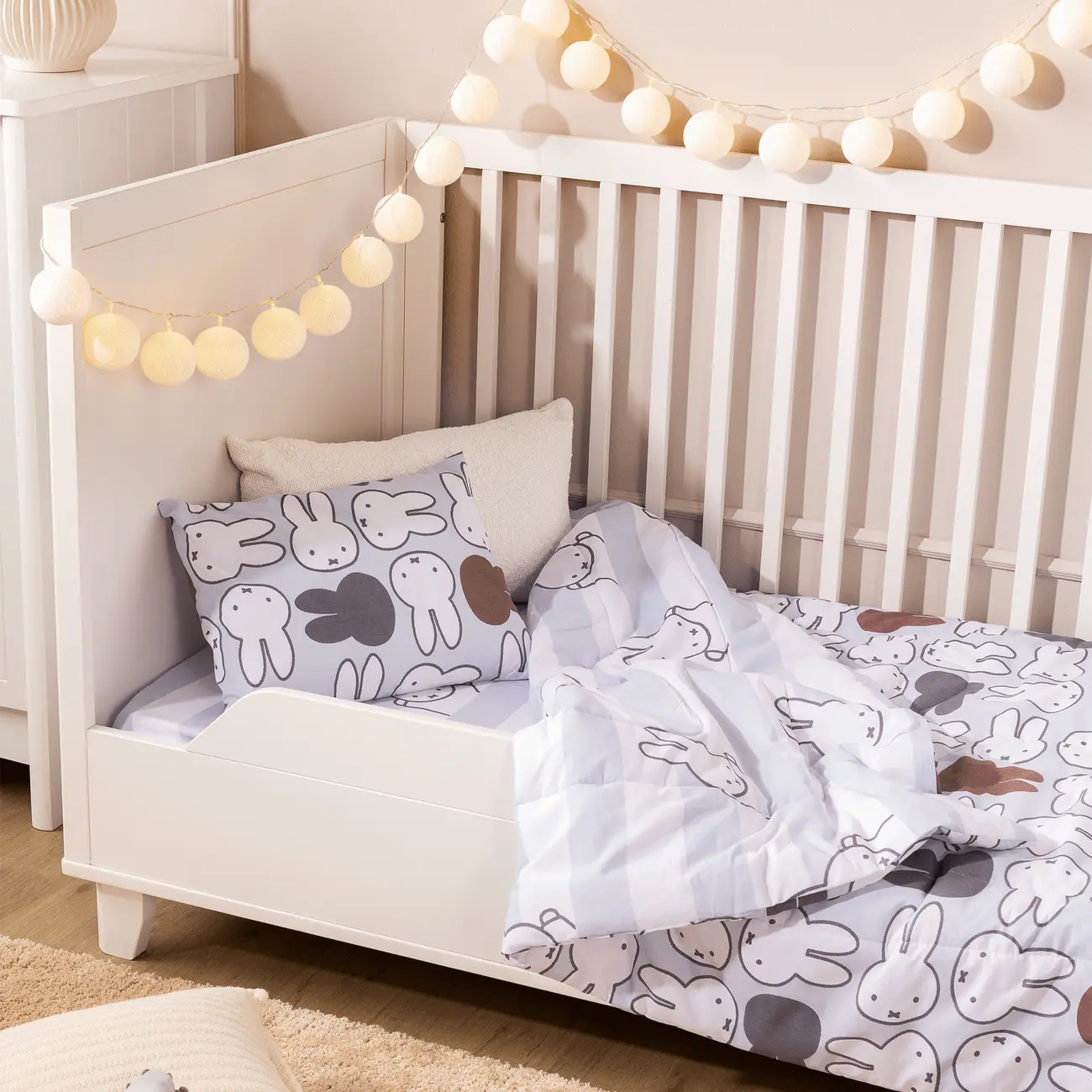 BERÇO 70 CM 2 EM 1 - BERÇO/MINICAMA MON DIEU - BRANCO - Foto 22