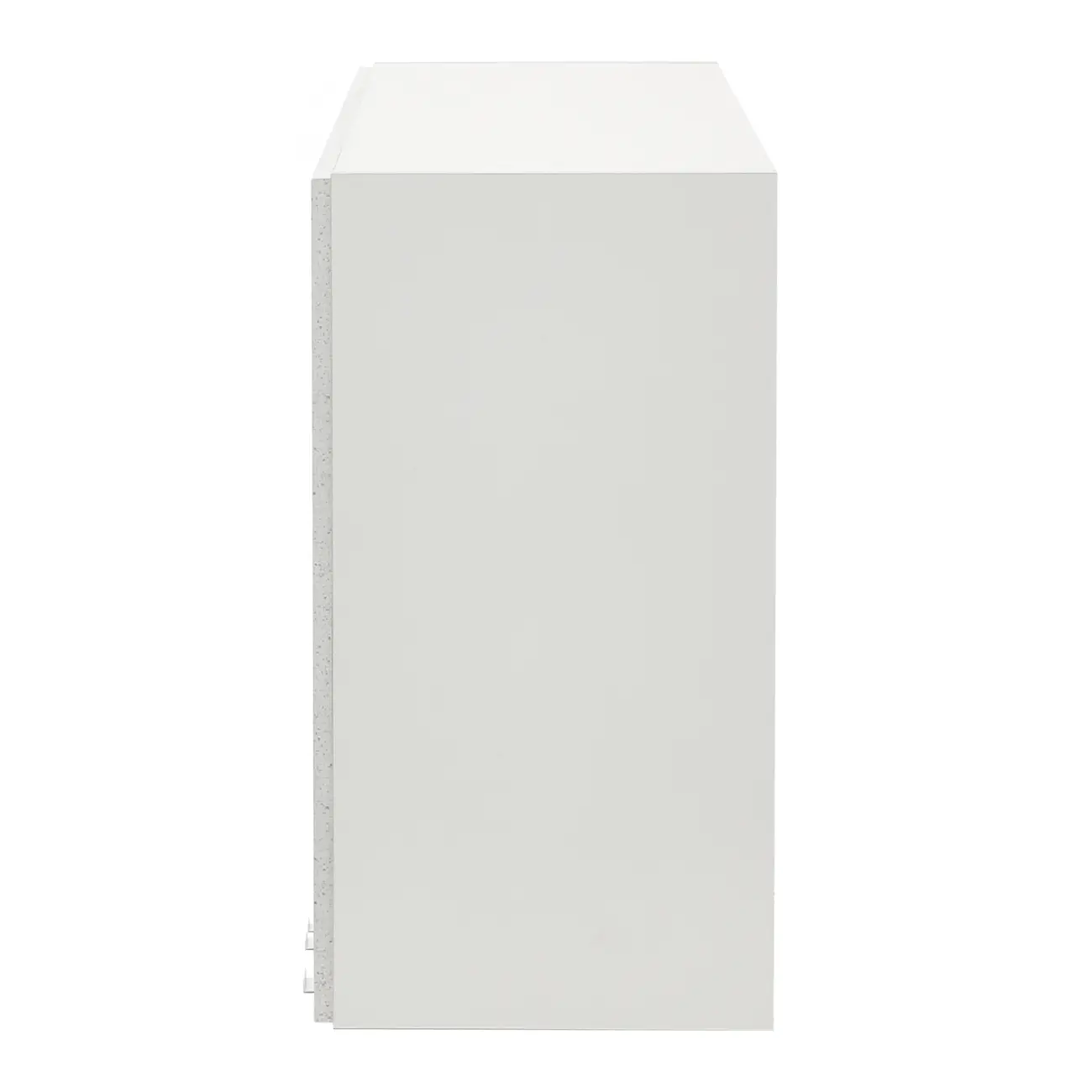 ARMÁRIO DE COZINHA AÉREO 1,20 M 3 PORTAS SLEEK - BRANCO/GRANILITE - Foto 4