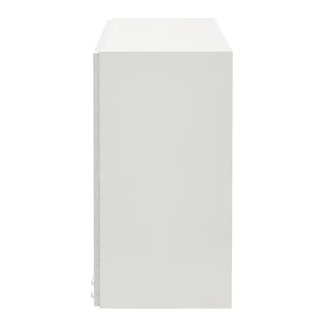 ARMÁRIO DE COZINHA AÉREO 1,20 M 3 PORTAS SLEEK - BRANCO/GRANILITE - Foto 4