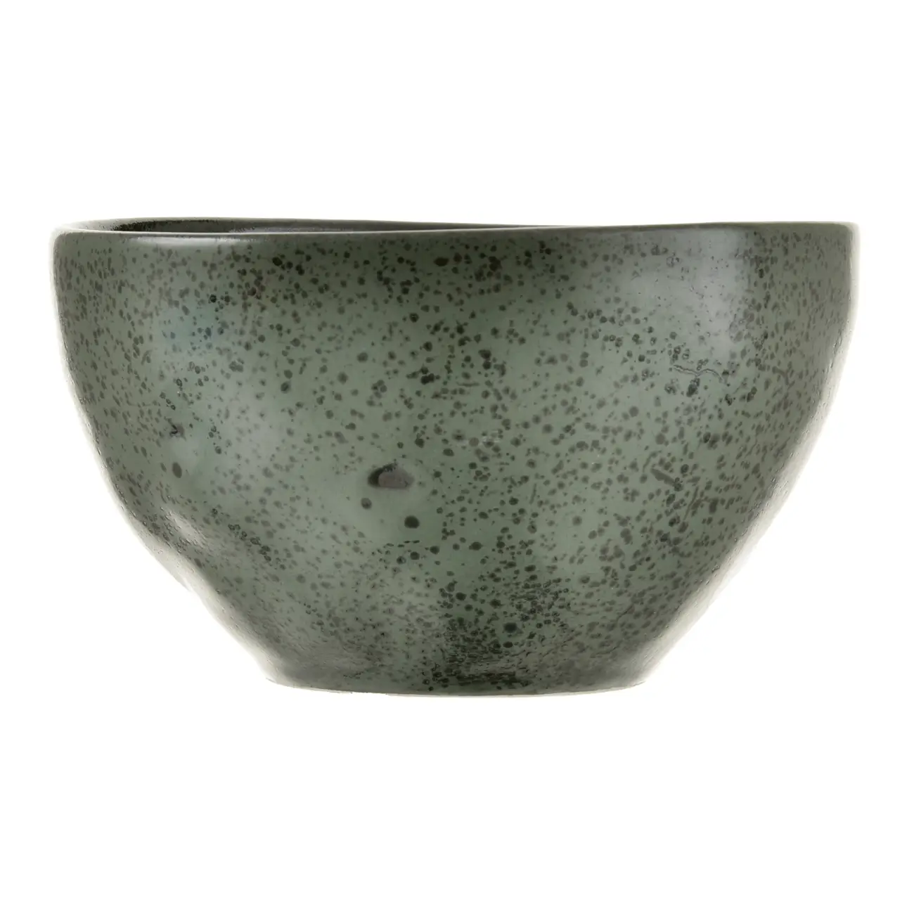 TIGELA 13 CM GEO ORGÂNICO - VERDE ESCURO/PRETO - Foto 1
