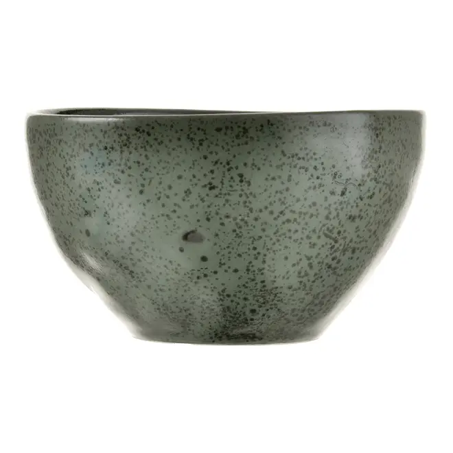 TIGELA 13 CM GEO ORGÂNICO - VERDE ESCURO/PRETO - Foto 1