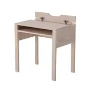 ESCRIVANINHA INFANTIL 58 CM X 40 CM WOOD FENCE - BRANCO LAVADO - Foto 4