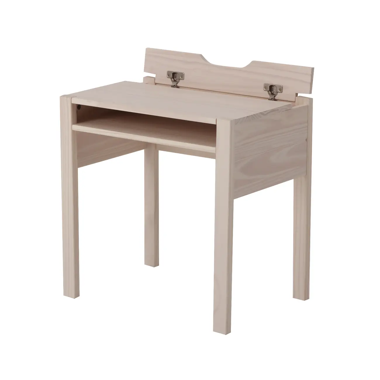 ESCRIVANINHA INFANTIL 58 CM X 40 CM WOOD FENCE - BRANCO LAVADO - Foto 4