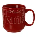 VERMELHO/BRANCO - CANECA 300 ML TUDO OU TUDO