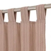CORTINA 2 PEÇAS 1,30 M X 2,30 M ORSAY - ROSA ANTIQUE/NATURAL - Foto 2