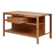 BALCÃO DE COZINHA COM 1 GAVETA 1,60 M X 85 CM TOARI - MACCHIATO/COBRE - Foto 3
