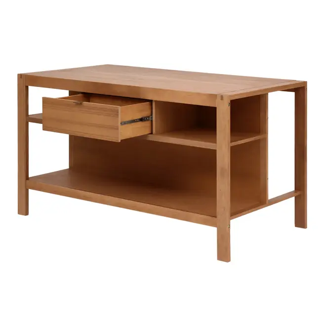BALCÃO DE COZINHA COM 1 GAVETA 1,60 M X 85 CM TOARI - MACCHIATO/COBRE - Foto 3