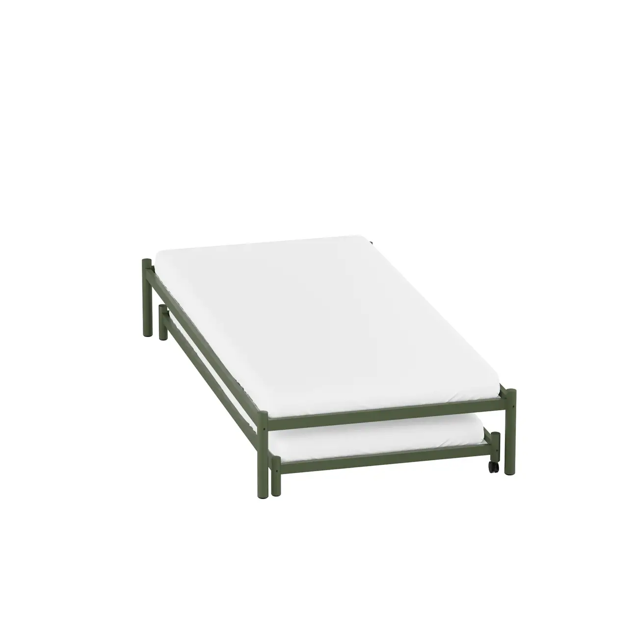 CAMA DE SOLTEIRO 88 C/CAMA INF 78 FLAT - MUSGO/MUSGO - Foto 16