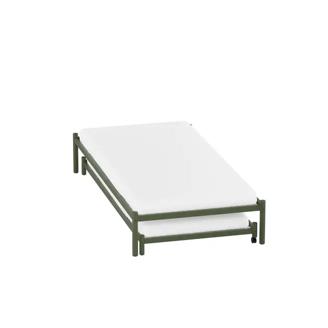 CAMA DE SOLTEIRO 88 C/CAMA INF 78 FLAT - MUSGO/MUSGO - Foto 16