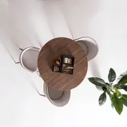 CADEIRA COM BRAÇOS DOPPI - WHISKY/BEGE - Foto 12