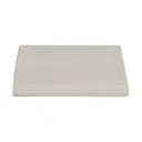 BEGE - LENÇOL COM ELÁSTICO CASAL 1,38 M X 1,88 M X 35 CM HIGH-SATIN