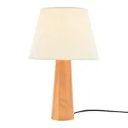 LUMINÁRIA DE MESA MASSIV C/CUP Z - AMÊNDOA/NATURAL - Foto 2