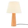 LUMINÁRIA DE MESA MASSIV C/CUP Z - AMÊNDOA/NATURAL - Foto 2