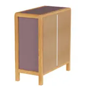 CÔMODA 4 GAVETAS 90 CM X 45 CM KANT - RUBY MOCHA/AMÊNDOA - Foto 26