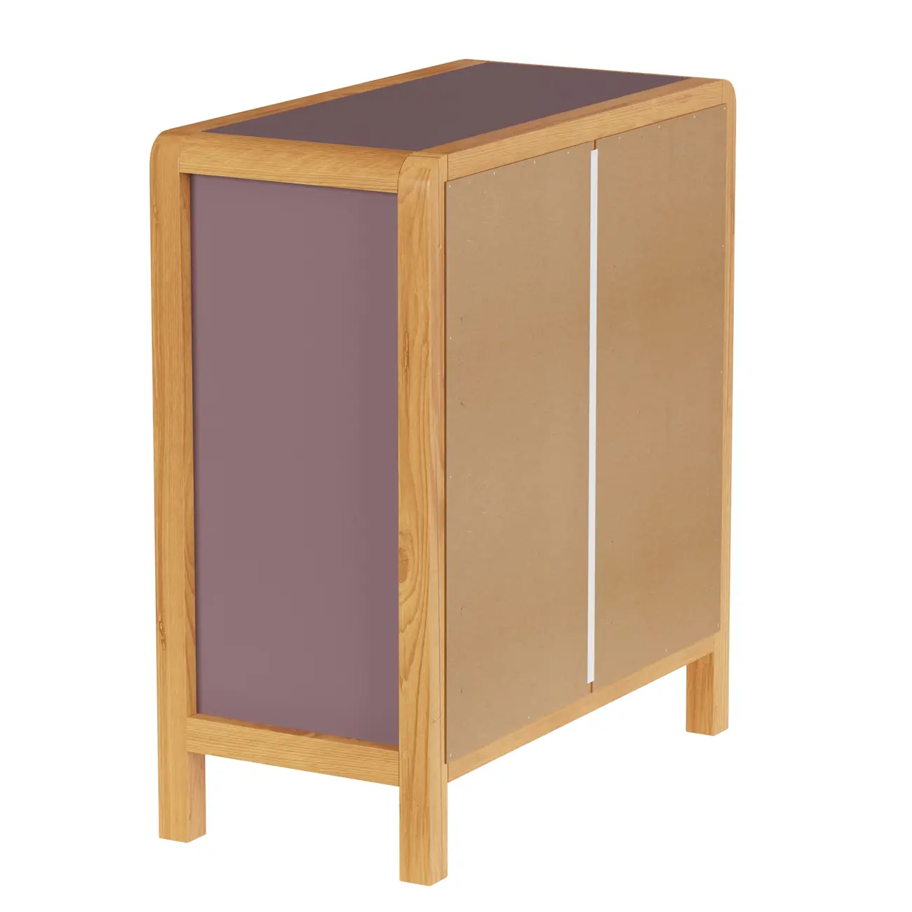 CÔMODA 4 GAVETAS 90 CM X 45 CM KANT - RUBY MOCHA/AMÊNDOA - Foto 26