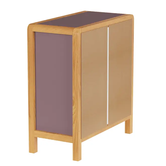 CÔMODA 4 GAVETAS 90 CM X 45 CM KANT - RUBY MOCHA/AMÊNDOA - Foto 26