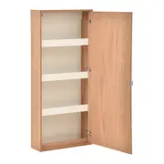 SAPATEIRA PARA PAREDE 1 PORTA DIREITA SLIMWOOD - OAK TAMMI/BRANCO - Foto 5