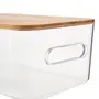 CAIXA 12 CM X 28 CM X 19 CM BAMBOO PRATIC - INCOLOR/BAMBU - Foto 4